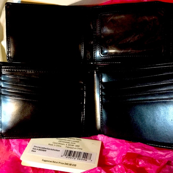 HOLD—Men’s Kenneth Cole leather wallet NWT - Picture 8 of 10